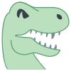 Dinosaurio punto a punto